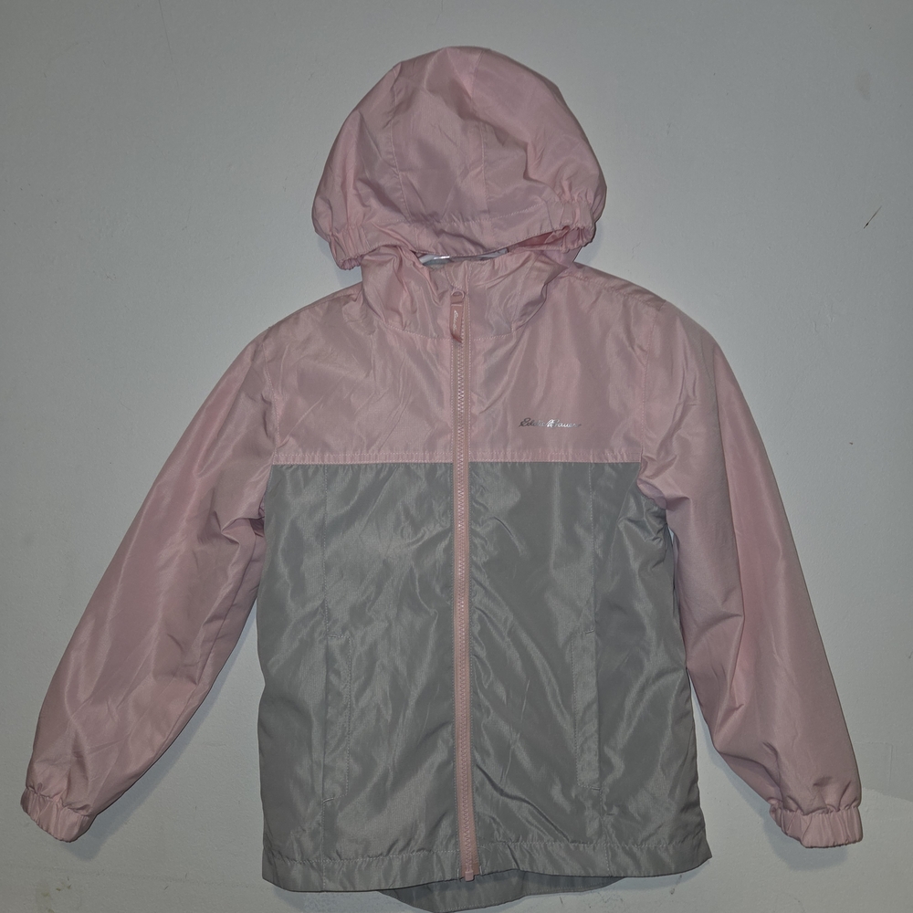 Eddie Bauer Pink and Gray Kids Jacket